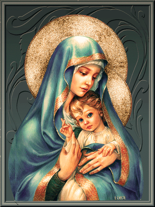 Мадонна с младенцем - Иконы Божией Матери