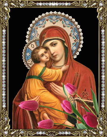 Православная икона святой Богородицы Владимирская - Иконы Божией Матери
