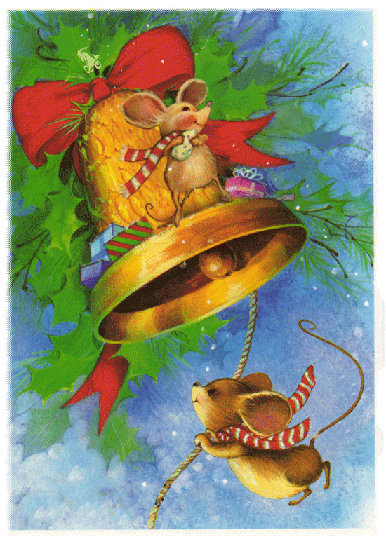 Прикольные новогодние мышки новогодние открытки С Новым годом Крысы