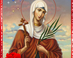 Икона мученицы Валентины