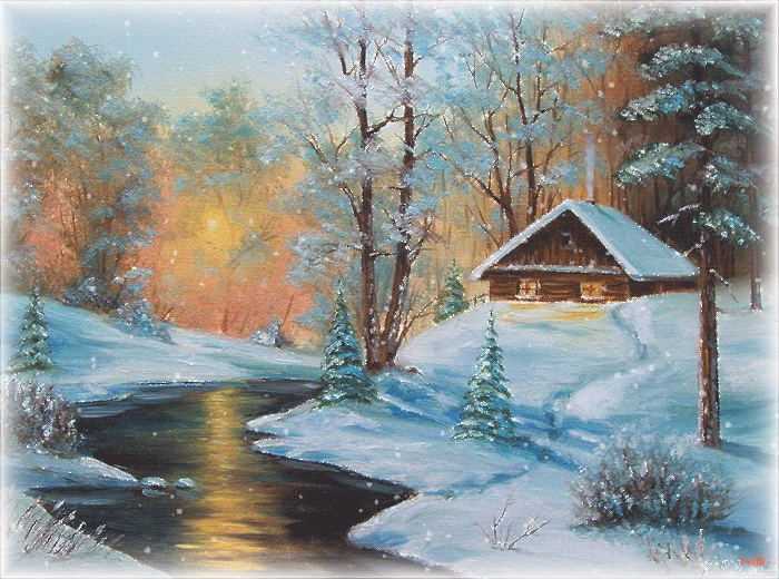 Зимний пейзаж - Зима